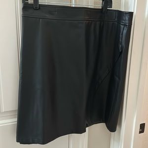NWT Loft Leather Skirt 22